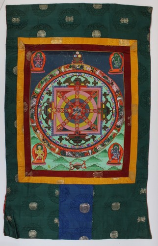 Mandala thankga handgemalt - mandala,
