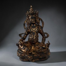 Kubera Reichtumsgott Bronze