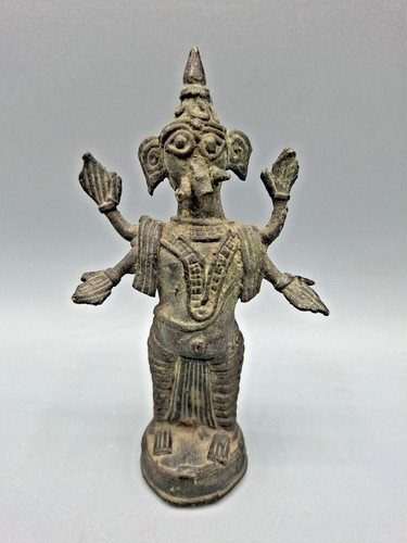 Alte ganesha dokhra statuette - ganesha,