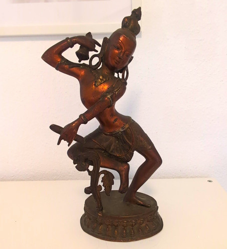 Bronze dakini figur statue - bronze, "dakini"