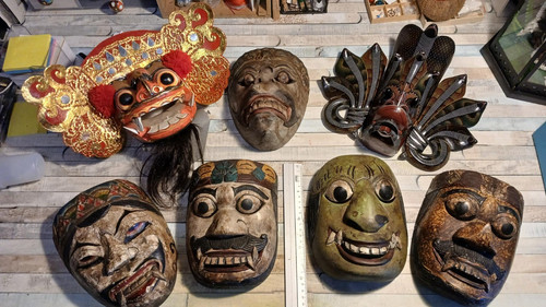 Masken topeng 1 - masken,