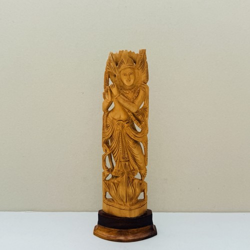 Handgeschnitzte holzfigur - handgeschnitzte,