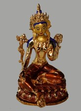 BUDDHA GRÜNE TARA Figur Green