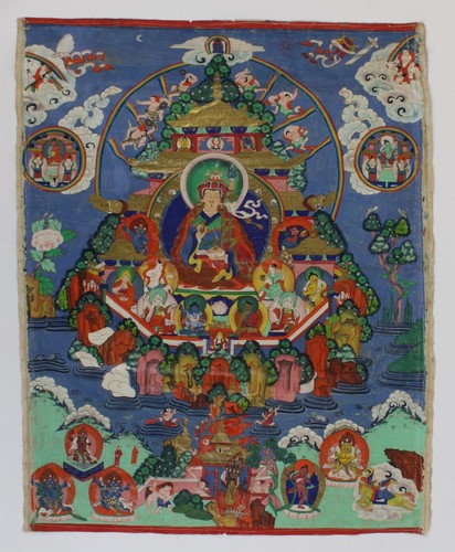 Thangka padmasambhava tibet - padmasambhava,