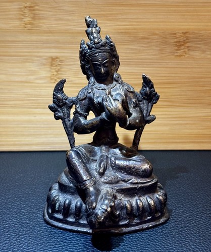 Nepal bronze vasudhara figur - vasudhara,