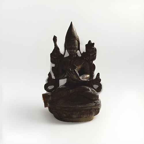 Alte tibetische messingfigur - tibetische,