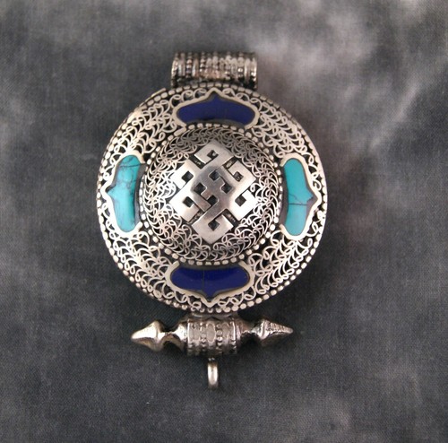 Amulett tibet gau - filigran, ~