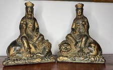 Große China Bronze Paar