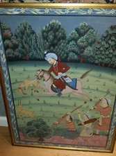 GROßFORMATIGE INDISCHE