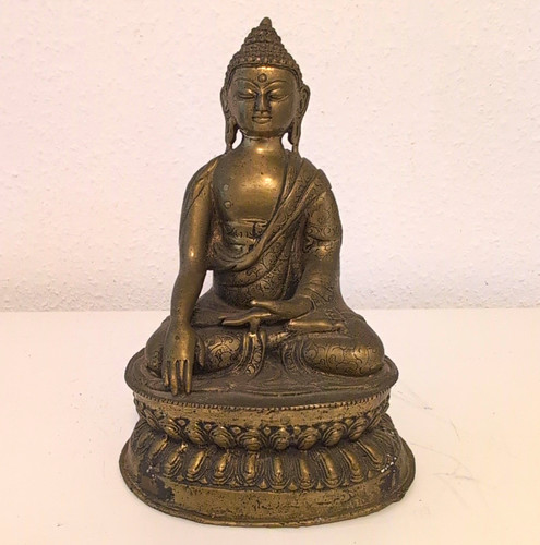 Buddha statue metall bronze - buddha,