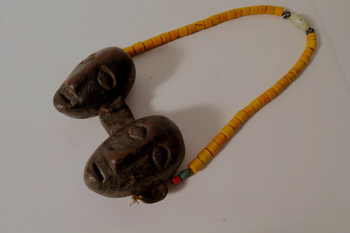 Collier naga holzmasken - collier,