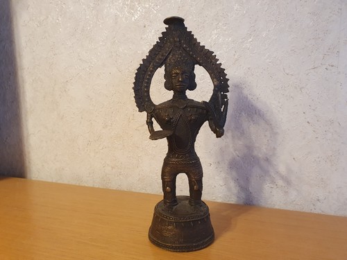 Messingfigur aus region bastar - region,