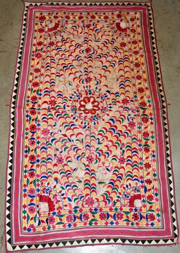Wandbehang antik aus indien - wandbehang,
